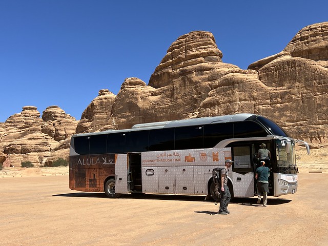 Autobús en Arabia Saudí