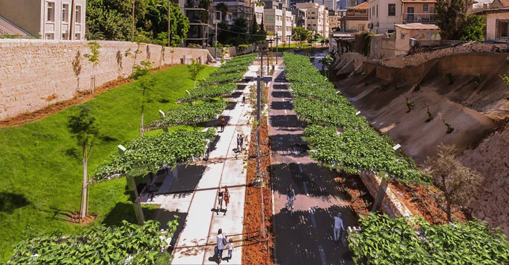 BioShade, un sistema modular de sombreado biológico para combatir las islas de calor urbano