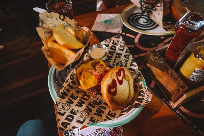 comer en Medellín burger