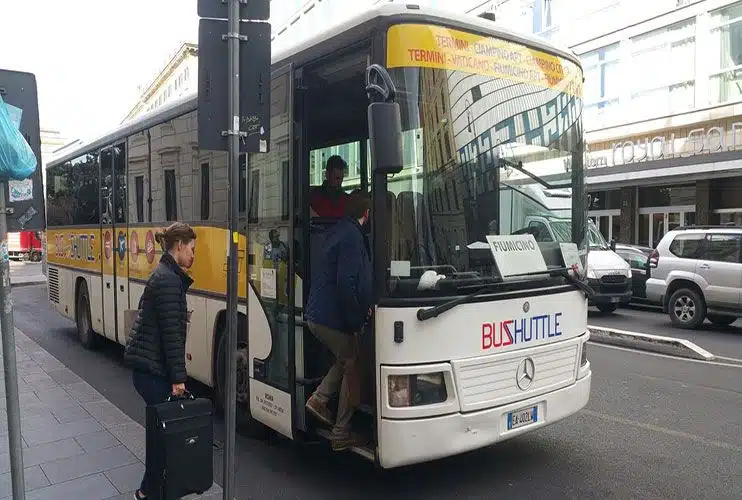 Como ir del aeropuerto Fiumicino a Roma