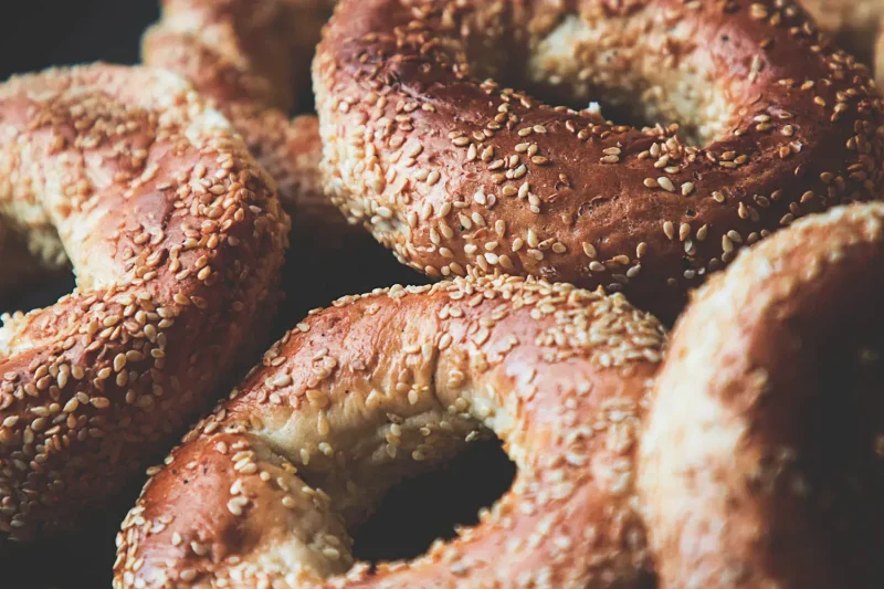 comida típica de Canadá bagels