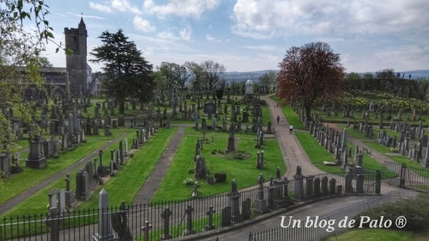 Vistas del cementerio de Stirling