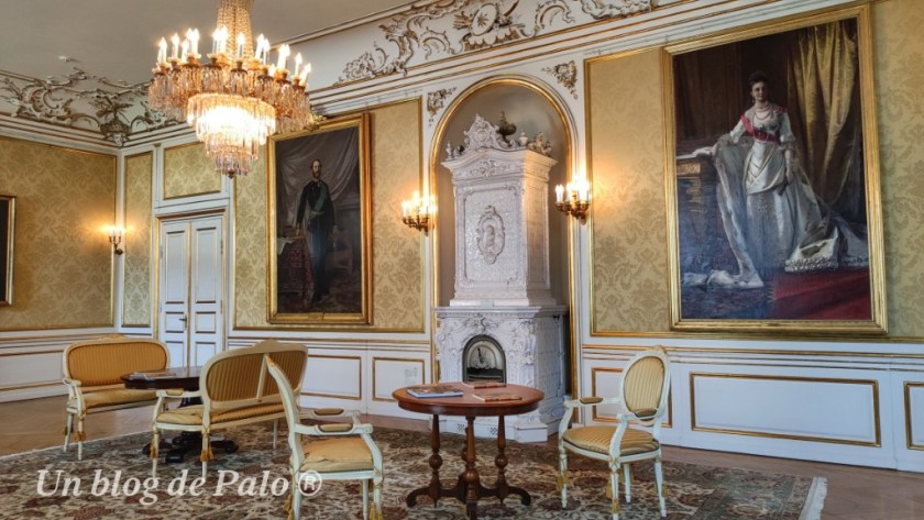Interior del palacio de Amalienborg