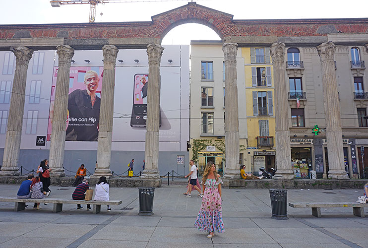 Columnas de San Lorenzo Milán