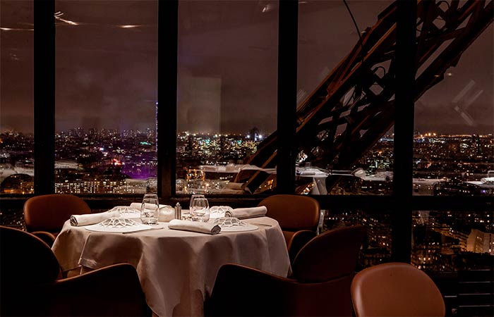 restaurantes de la torre eiffel paris le jules verne