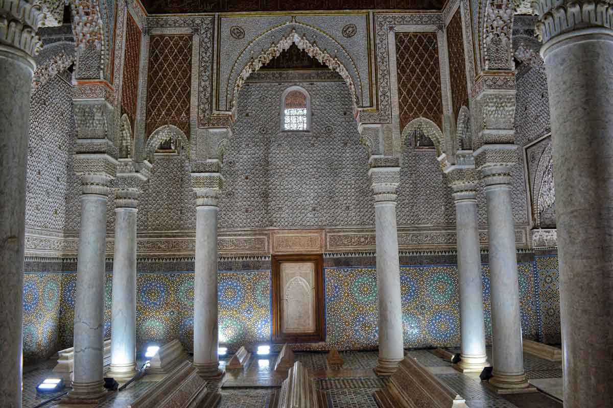 que hacer en Marrakech tumbas saadíes Marrakech
