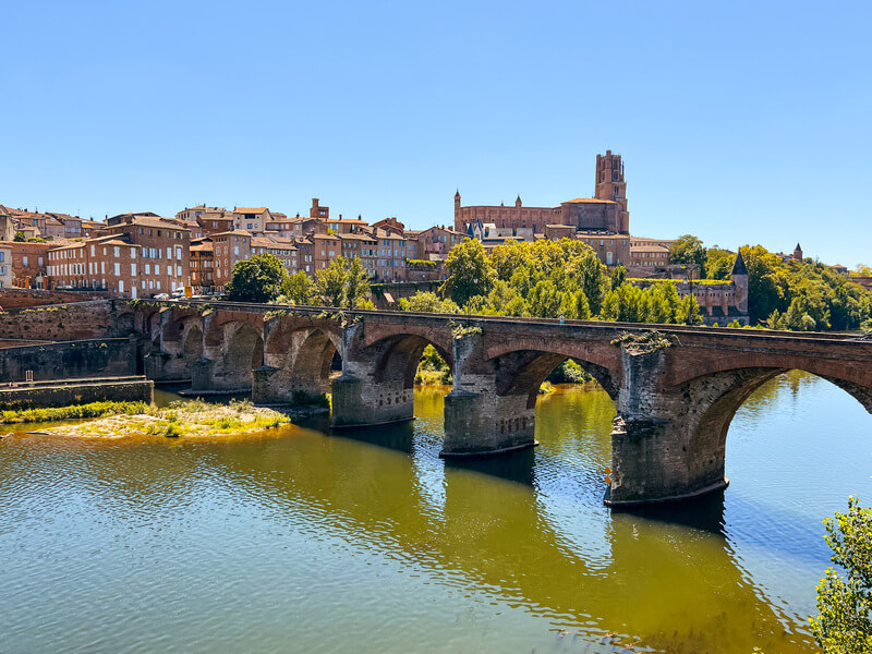 Vistas del Puente Viejo de Albi
