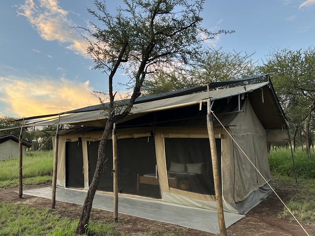 Tented camp en Tanzania