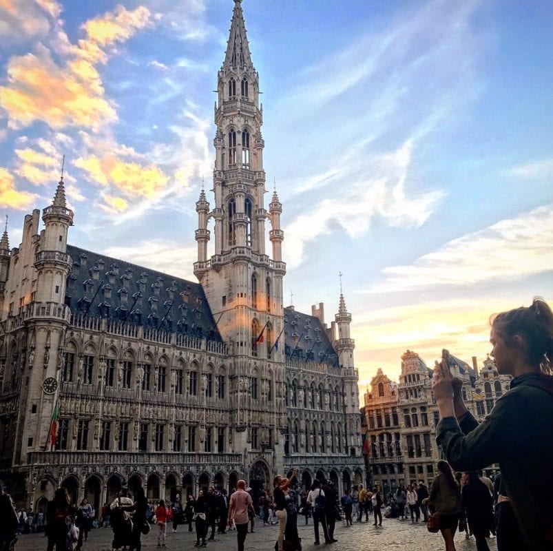 La Grand Place de Bruselas es una maravilla → LA VIAJERA EMPEDERNIDA La Grand Place de Bruselas es una maravilla