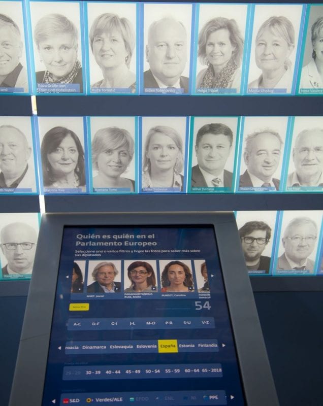Eurodiputados españoles en el Parlamento Europeo → LA VIAJERA EMPEDERNIDA Eurodiputados españoles en el Parlamento Europeo