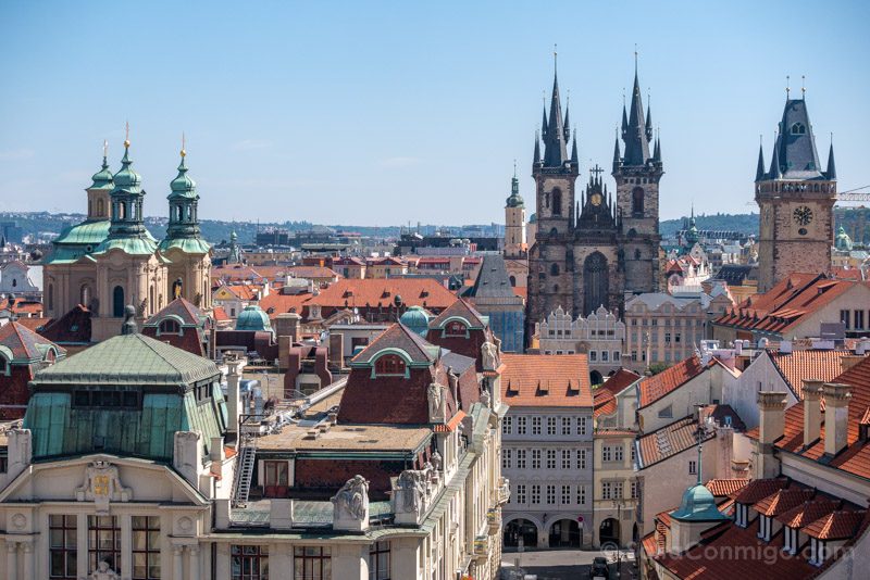 Miradores de Praga Klementinum Ciudad Vieja