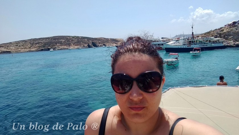 Haciendo snorkel en Comino