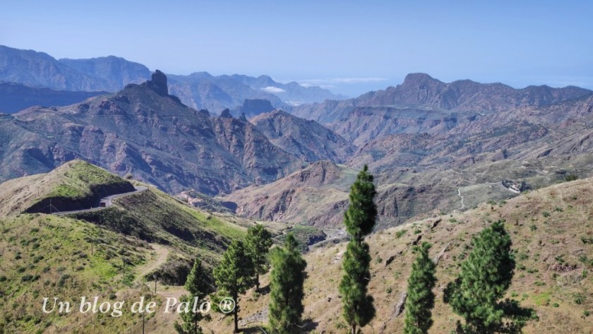 Vistas desde la Cruz de Tejeda