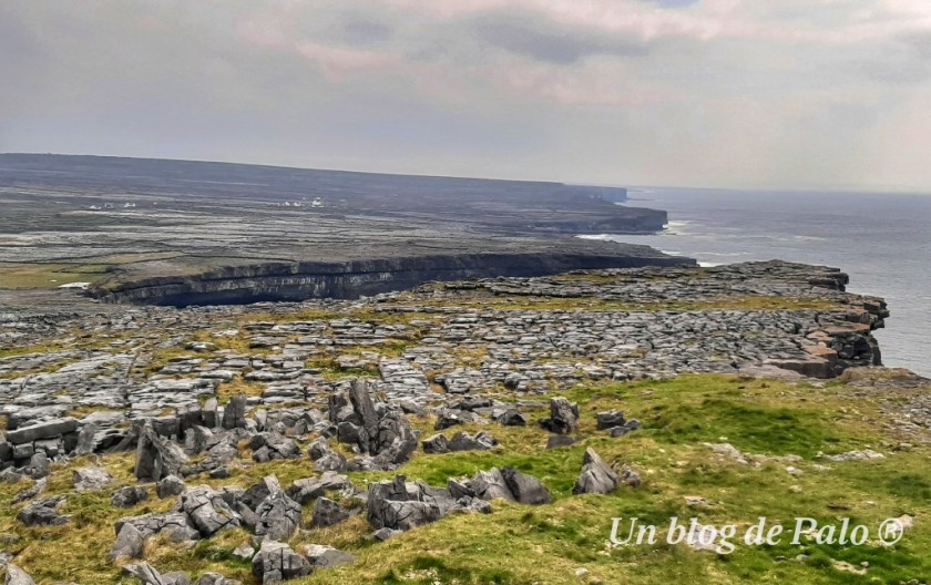 Vistas de las islas de Arán