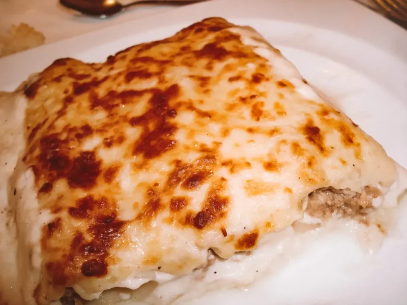 comida típica de Cataluña canelones