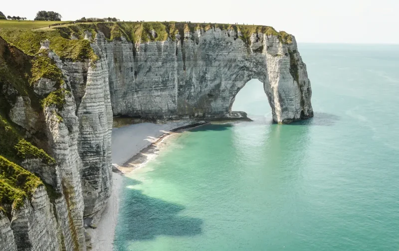 mejores playas de Francia Etretat