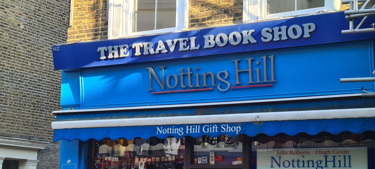 La librería que sale en la película de Notting Hill