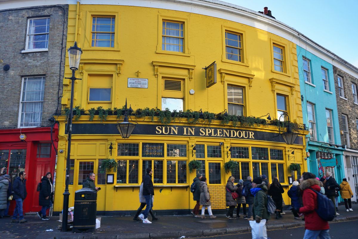 Pub de Notting Hill en Portobello Road