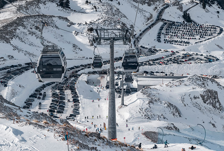 Esquiar en Arachova