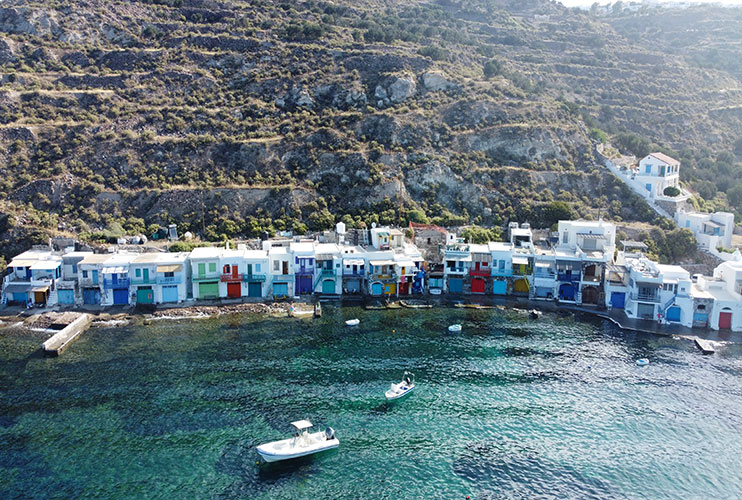 Puerto de Klima Milos