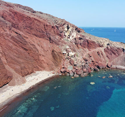 Eco Turismo: Las 10 mejores playas de Santorini (Grecia) ❤️ + 【MAPA】