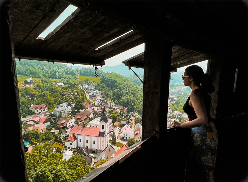 Vistas desde la torre de Stramberk