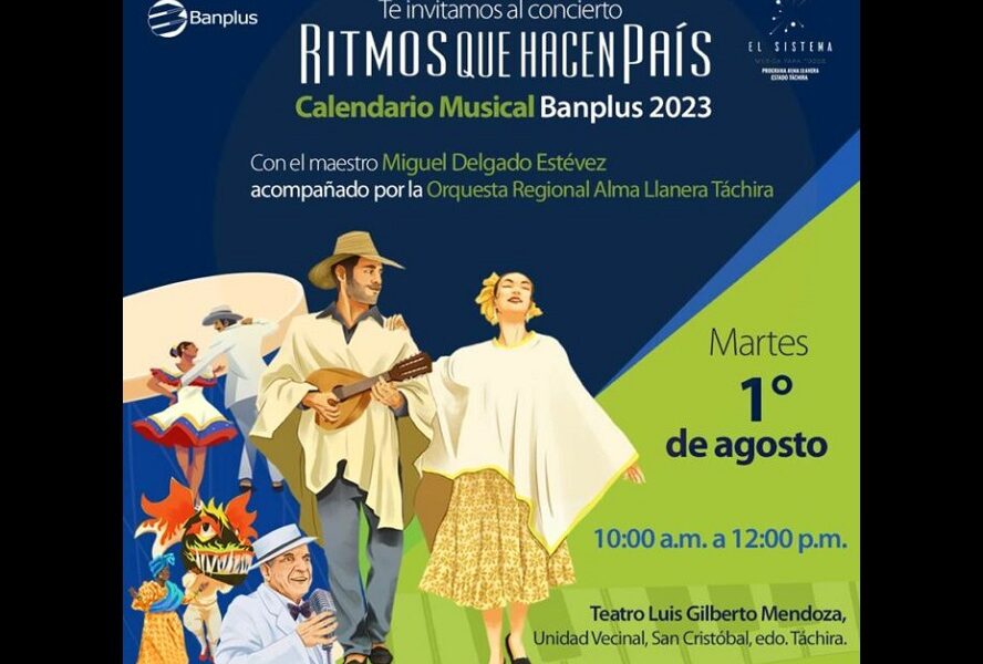 Banplus - ¡Los 'Ritmos que Hacen País’ llegan a San Cristóbal con un gran concierto! - FOTO