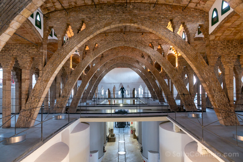 Catedrales del Vi Gandesa Interior Arcos Sara
