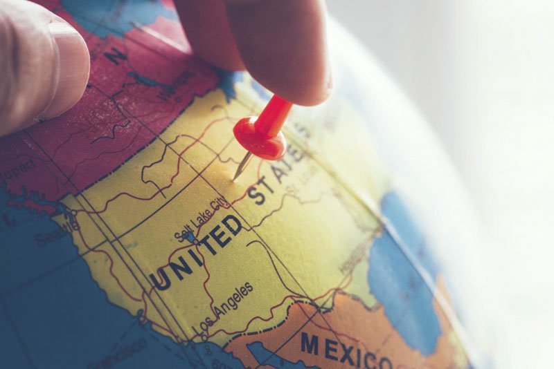 estados-unidos-globo-terraqueo → LA VIAJERA EMPEDERNIDA Globo terraqueo Estados Unidos