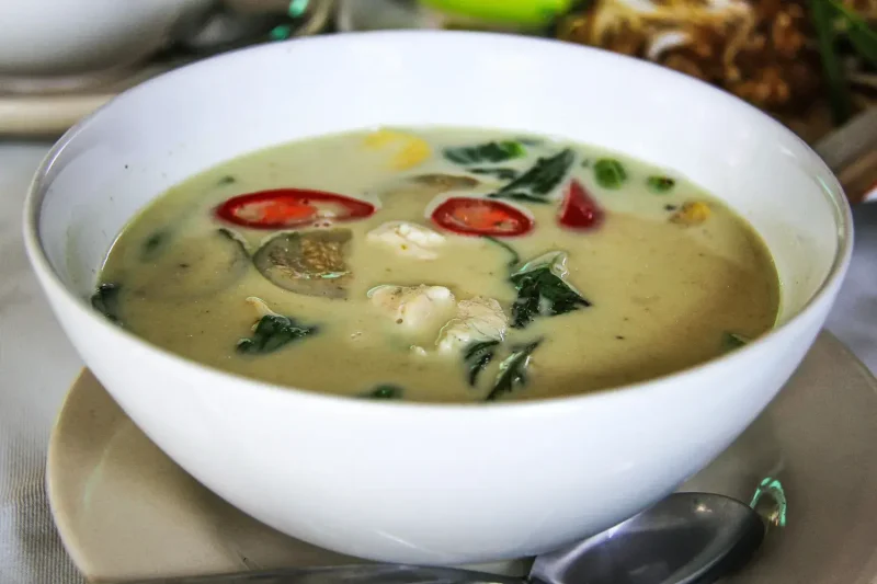 comida típica de Tailandia curry
