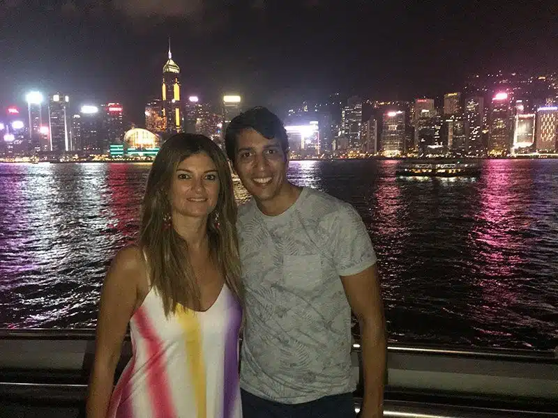 Paseo de las estrellas Hong Kong