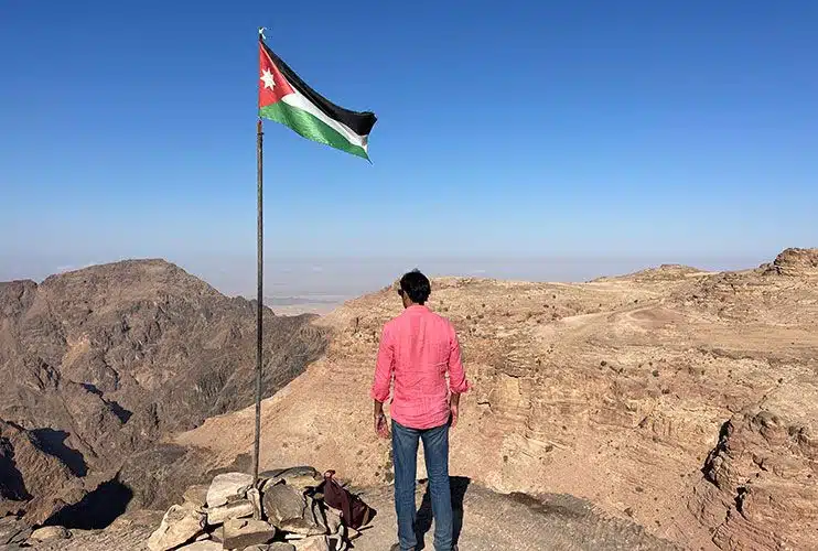 Subida trasera al monasterio de Petra
