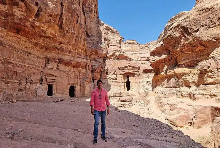 Triclinio del león Petra