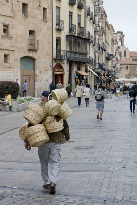 Salamanca señor de las cestas