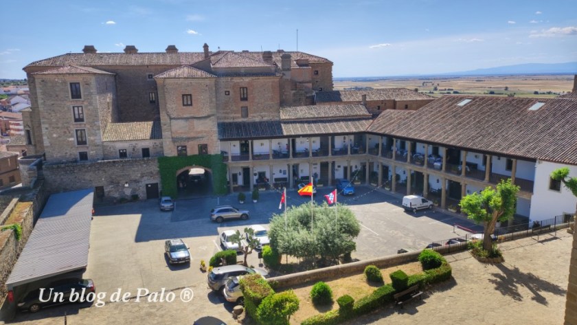 Vistas del Palacio Nuevo desde el castillo