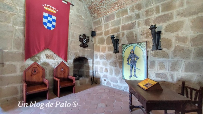 Interior del castillo