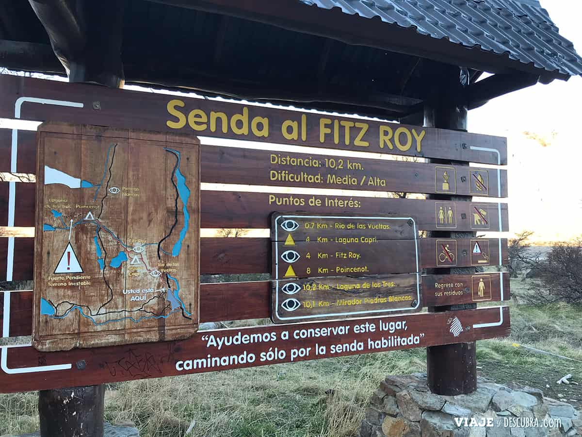 Senda Fitz Roy, El Chaltén, Capital Nacional del Trekking