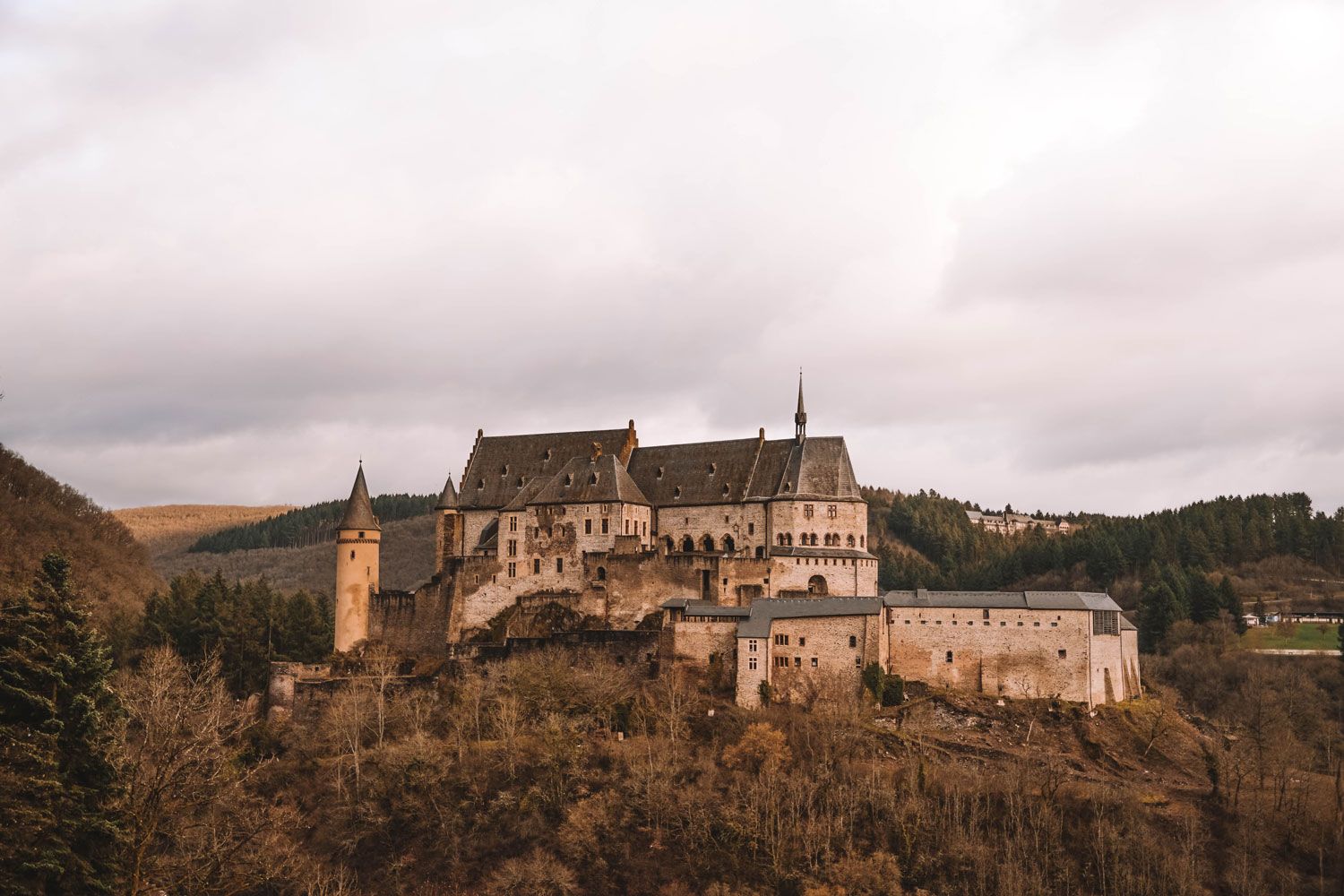 Castillo Vianden Luxemburgo