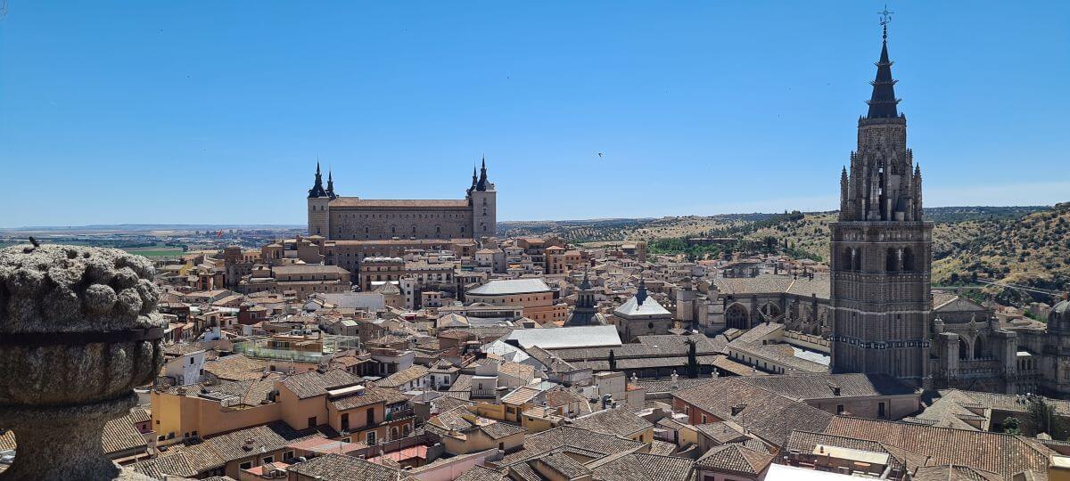 Panorámica de Toledo desde San Ildefonso