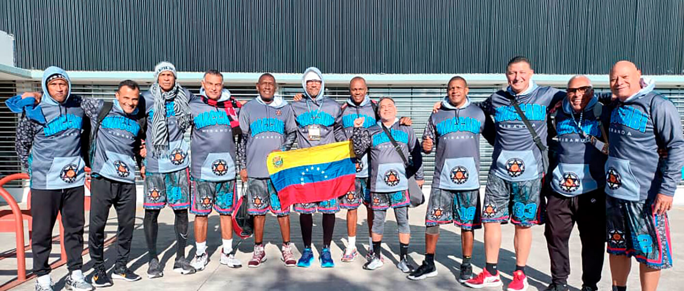 Sebastian Cano Caporales: Venezuela invicta tras tres jornadas en el Mundial Máster +55