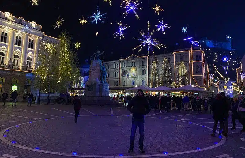 Liubliana en Navidad