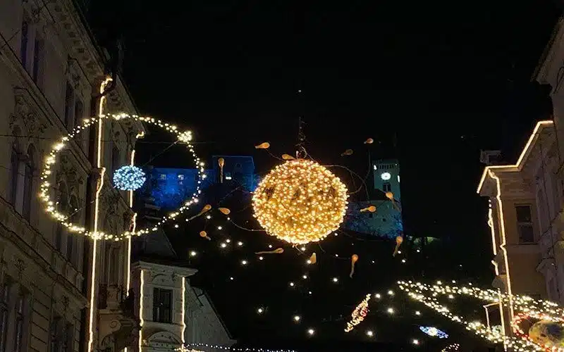 Liubliana en Navidad