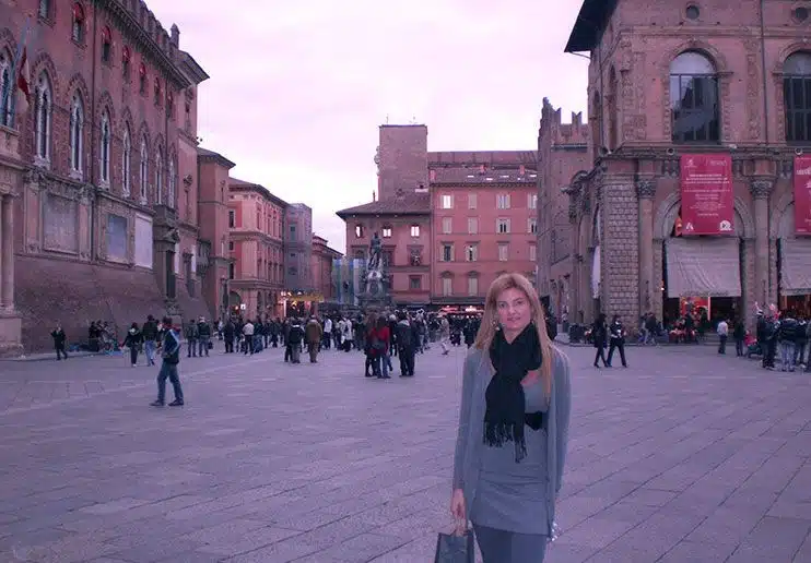 Piazza Maggiore Bolonia