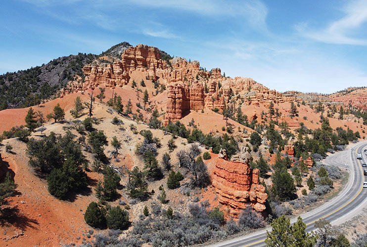 Red Canyon ruta por la costa oeste eeuu