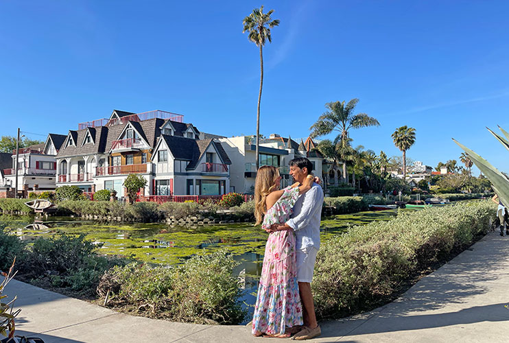 Venice Canals Los Ángeles ruta por la costa oeste eeuu
