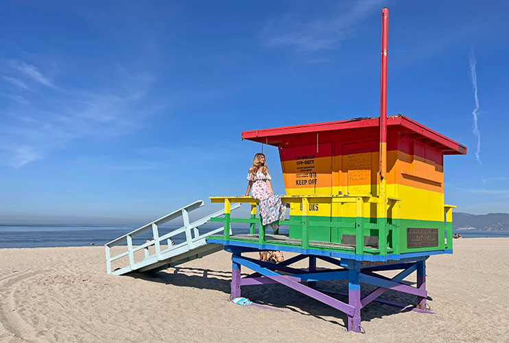 Venice Beach Los Ángeles ruta por la costa oeste eeuu