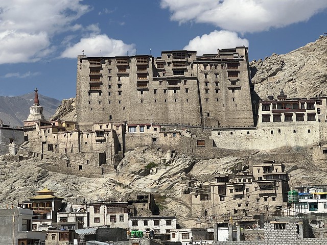 Zona antigua de Leh, la capital de Ladakh
