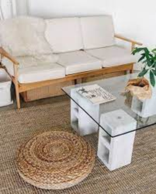 image 8 - 10 ideas creativas para decorar con bloques de cemento