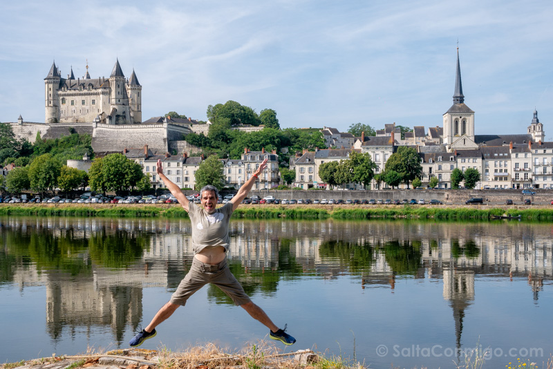 Saumur Salto Rivera Loira Castillo Casco Historico