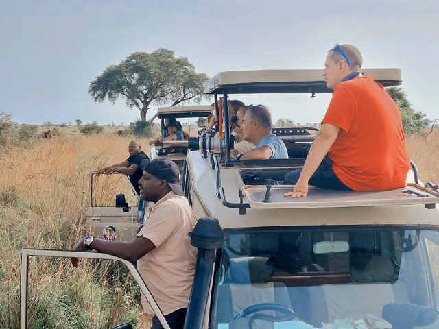 Safari en Uganda